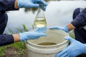 Environmental,Researchers,Investigate,The,Condition,Of,Canal,Water,For,Toxic